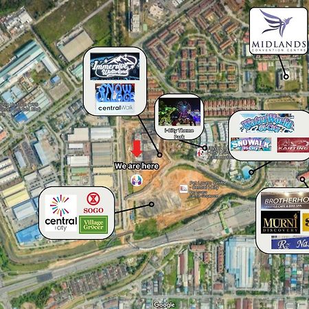 Hostahome Suites At I-City, Central Mall Shah Alam Zewnętrze zdjęcie