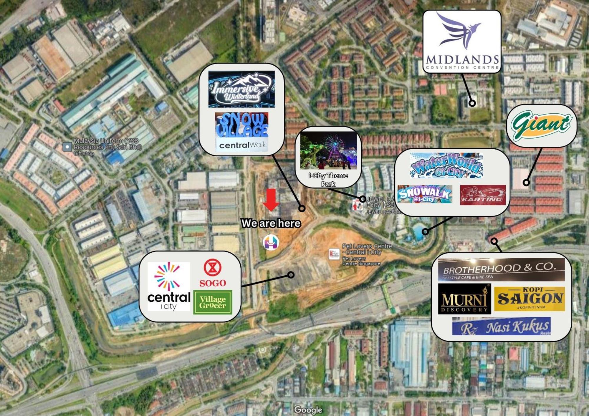 Hostahome Suites At I-City, Central Mall Shah Alam Zewnętrze zdjęcie
